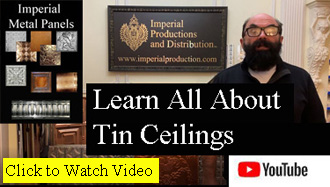 Youtube Movie to learn all about tin ceilings